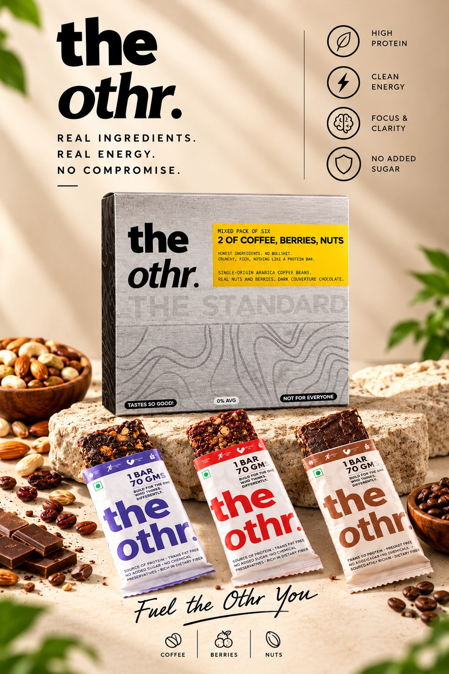 Default — Pack of Six Bars (Mix) – Variety Box